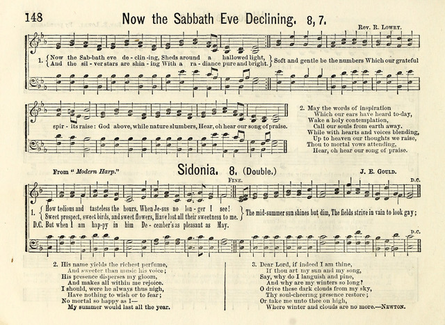 Songs of Gladness for the Sabbath School page 146