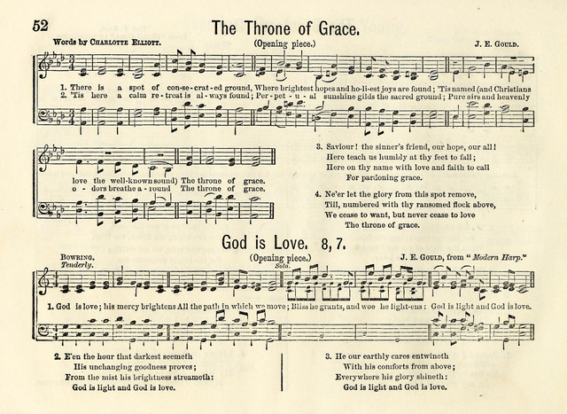 Songs of Gladness for the Sabbath School page 50