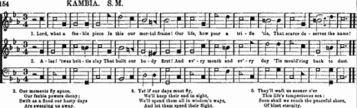 The Southern Harmony, and Musical Companion (New ed. thoroughly rev. and much enl.) page 376