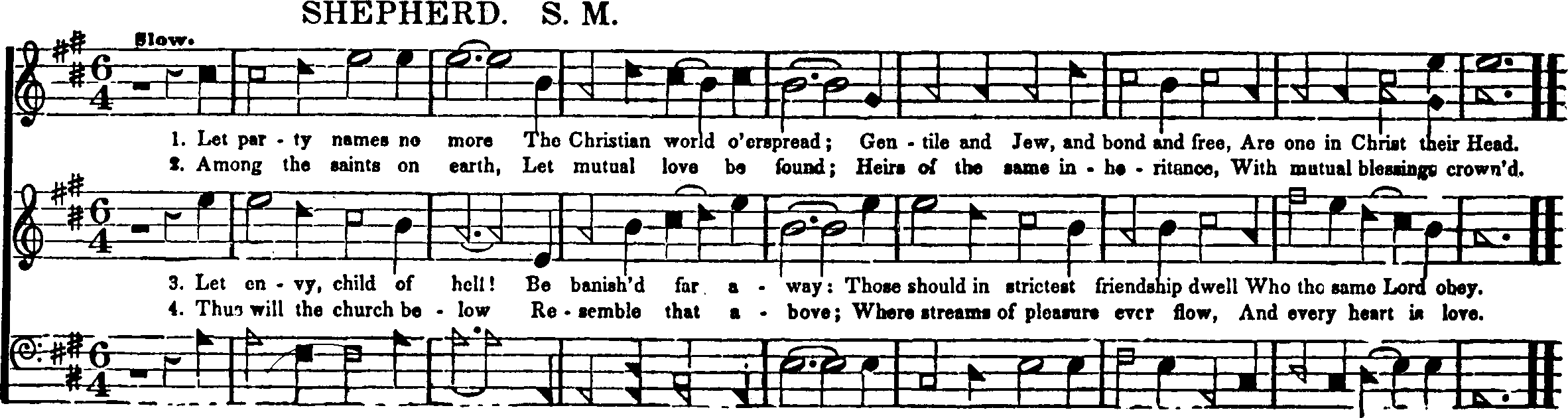 The Southern Harmony, and Musical Companion (New ed. thoroughly rev. and much enl.) page 538