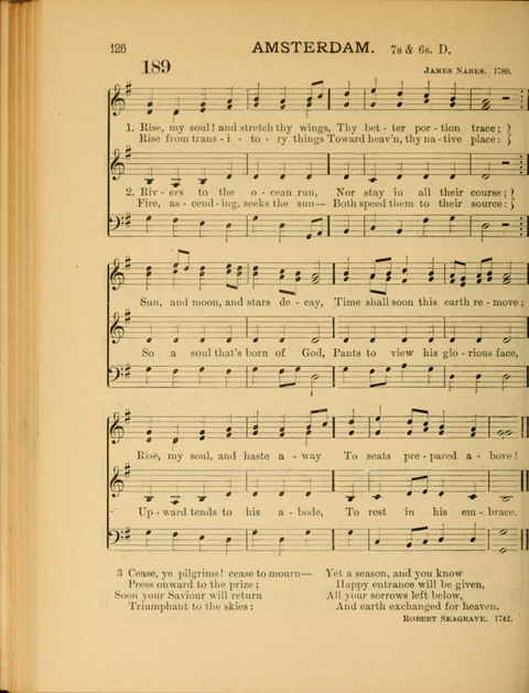 The School Hymnary: a collection of hymns and tunes and patriotic songs for use in public and private schools page 126