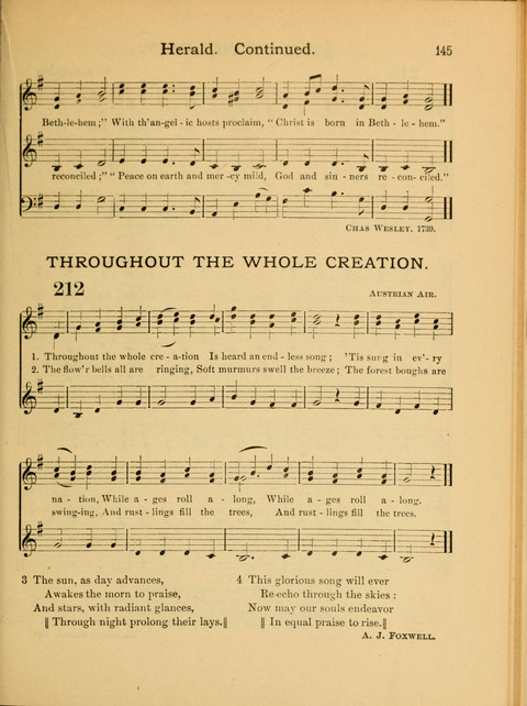 The School Hymnary: a collection of hymns and tunes and patriotic songs for use in public and private schools page 145