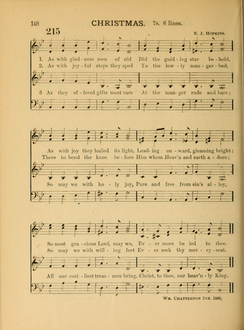 The School Hymnary: a collection of hymns and tunes and patriotic songs for use in public and private schools page 148