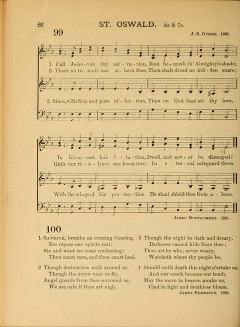 The School Hymnary: a collection of hymns and tunes and patriotic songs for use in public and private schools page 68