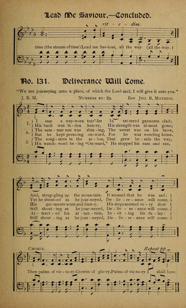 Sweet Harmonies: a new song book of gospels songs for use in revivals and all religious gatherings, sunday-schools, etc. page 107