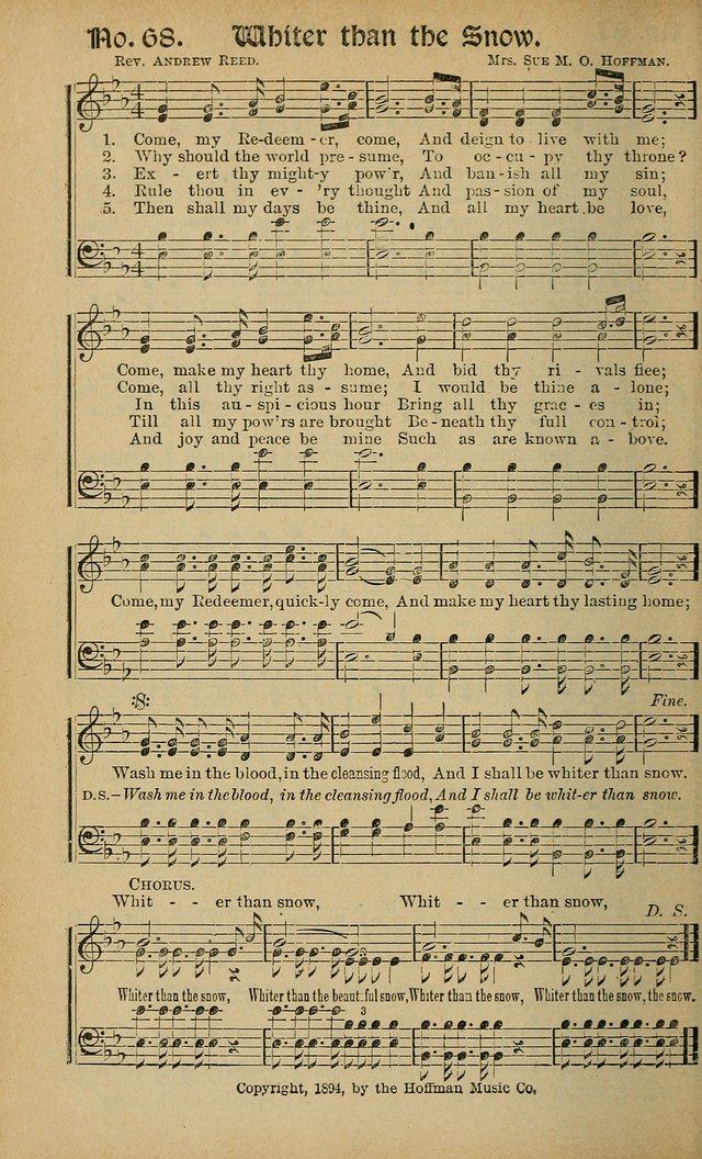 Sweet Harmonies: a new song book of gospels songs for use in revivals and all religious gatherings, sunday-schools, etc. page 56