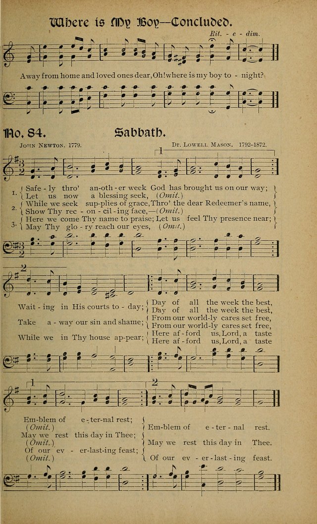 Sweet Harmonies: a new song book of gospels songs for use in revivals and all religious gatherings, sunday-schools, etc. page 69