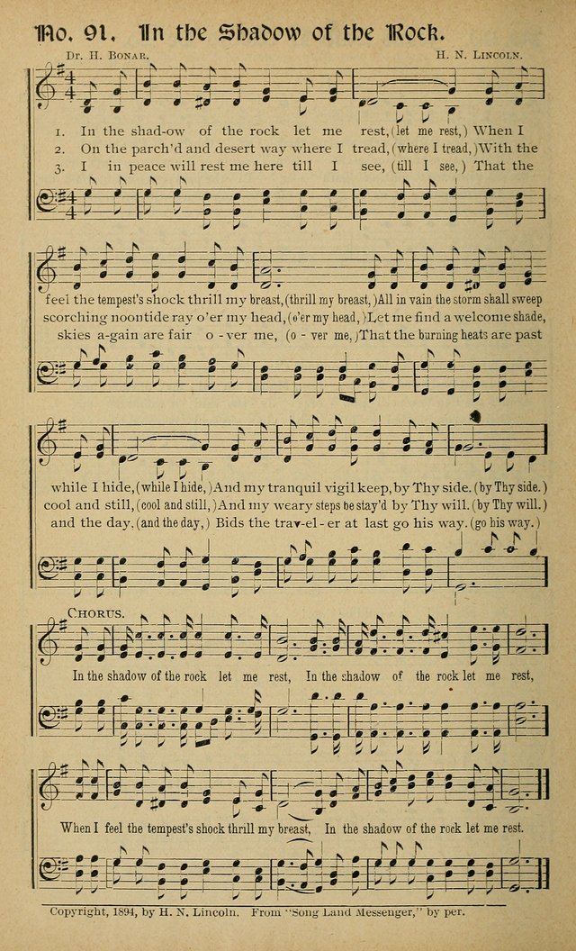 Sweet Harmonies: a new song book of gospels songs for use in revivals and all religious gatherings, sunday-schools, etc. page 76