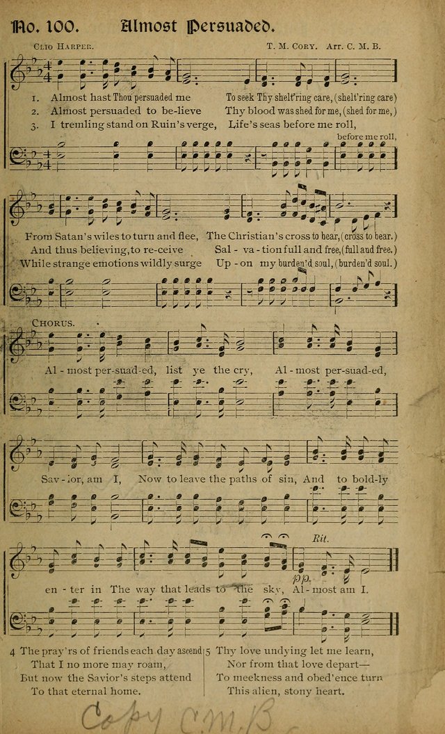 Sweet Harmonies: a new song book of gospels songs for use in revivals and all religious gatherings, sunday-schools, etc. page 85