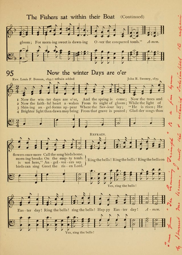 The School Hymnal page 104