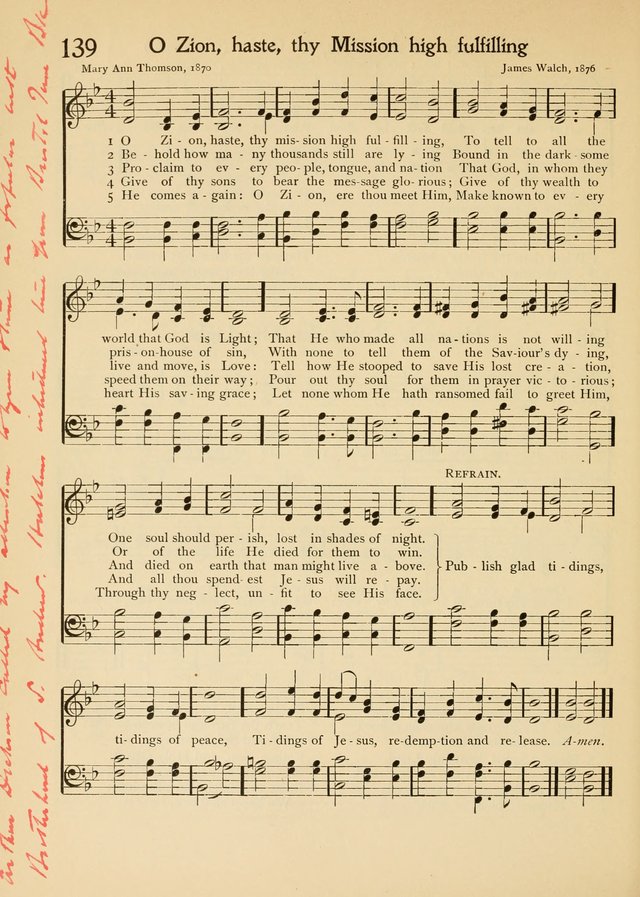 The School Hymnal page 143