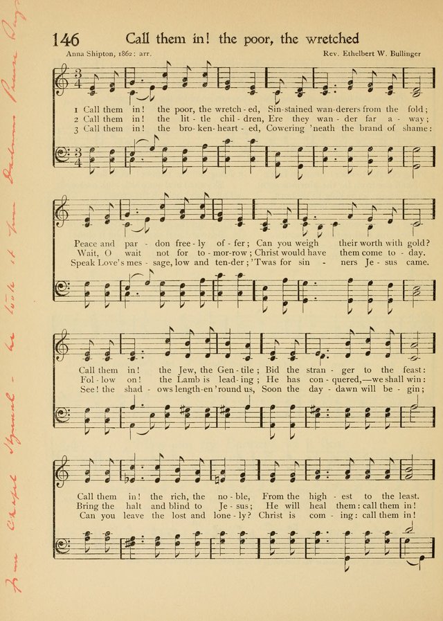 The School Hymnal page 149