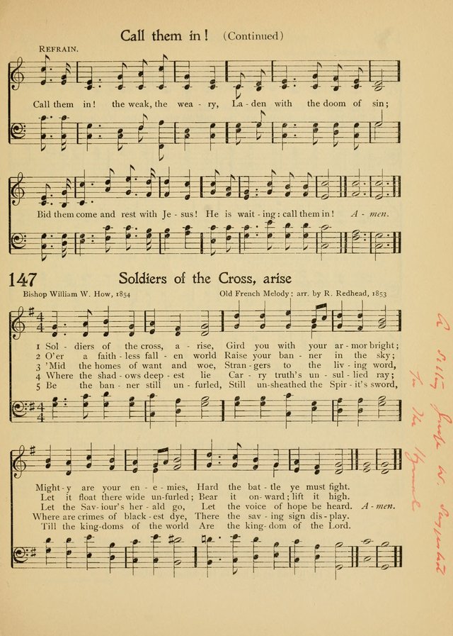 The School Hymnal page 150