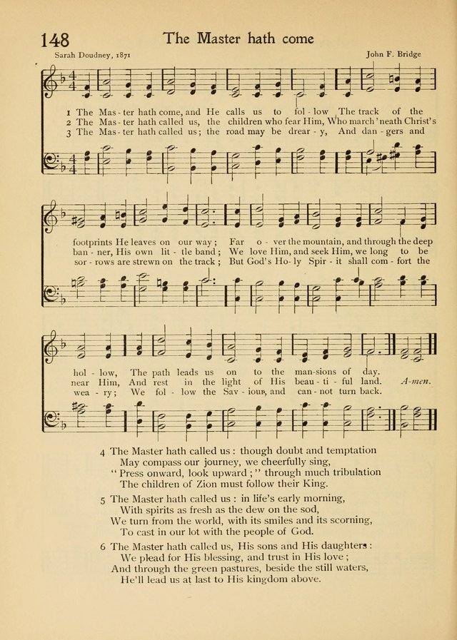 The School Hymnal page 151