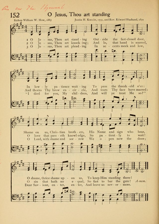 The School Hymnal page 155