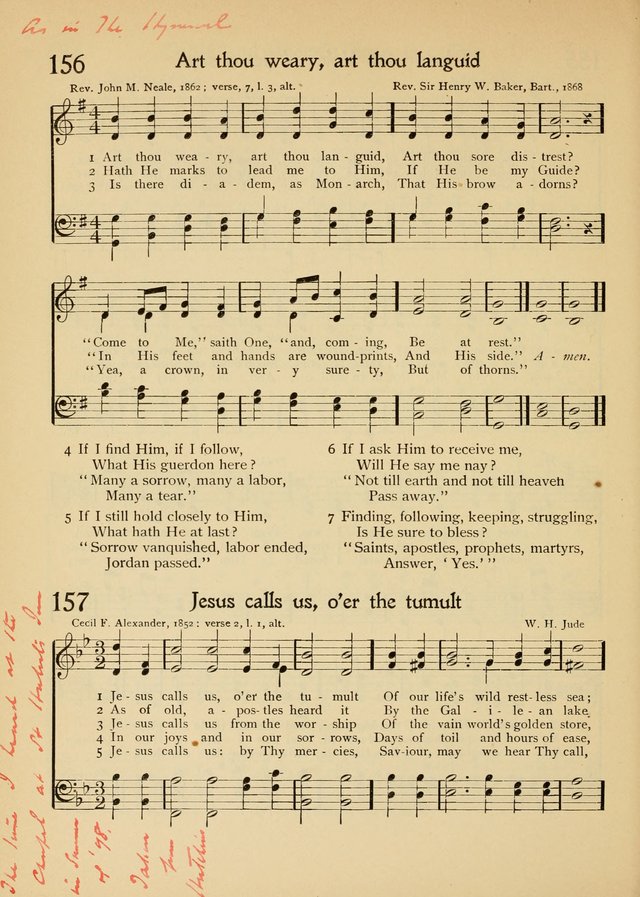 The School Hymnal page 159