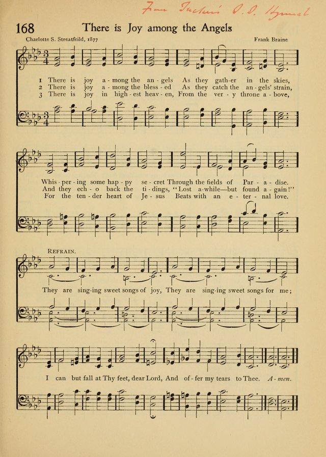 The School Hymnal page 170