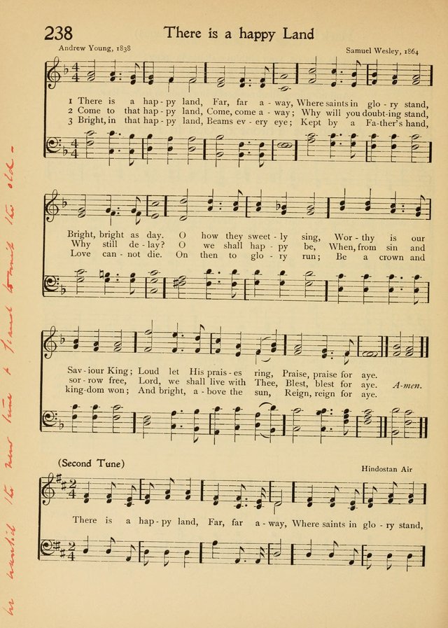 The School Hymnal page 237