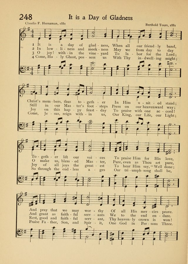 The School Hymnal page 247