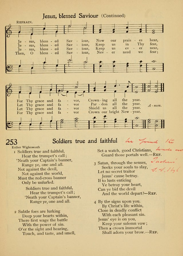The School Hymnal page 252