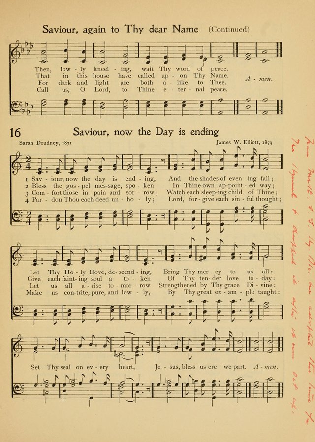 The School Hymnal page 30