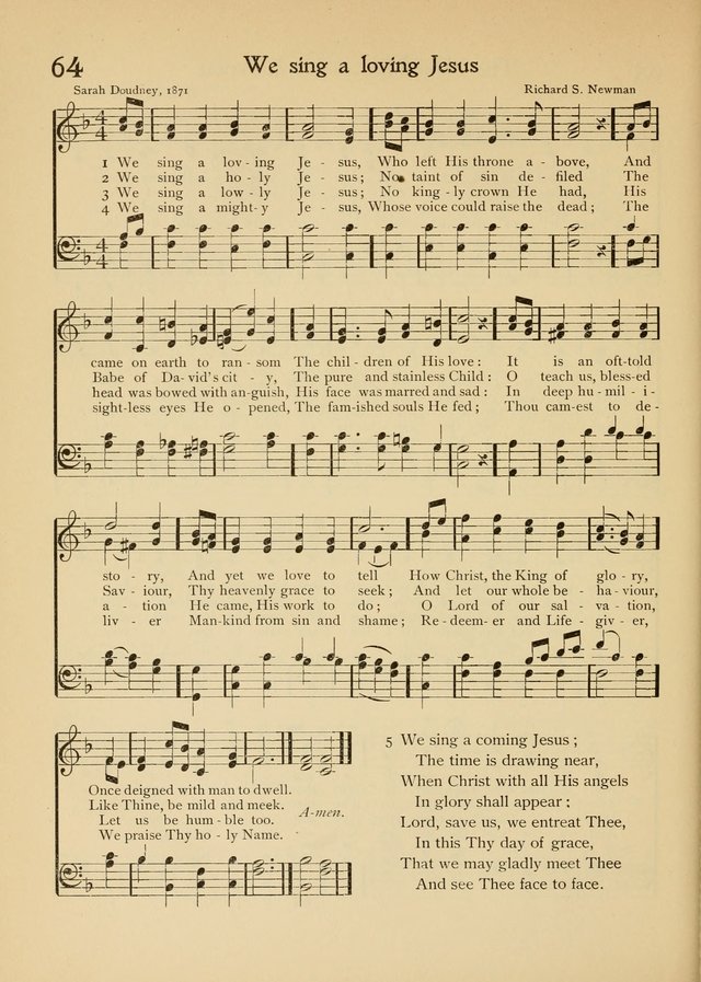The School Hymnal page 75