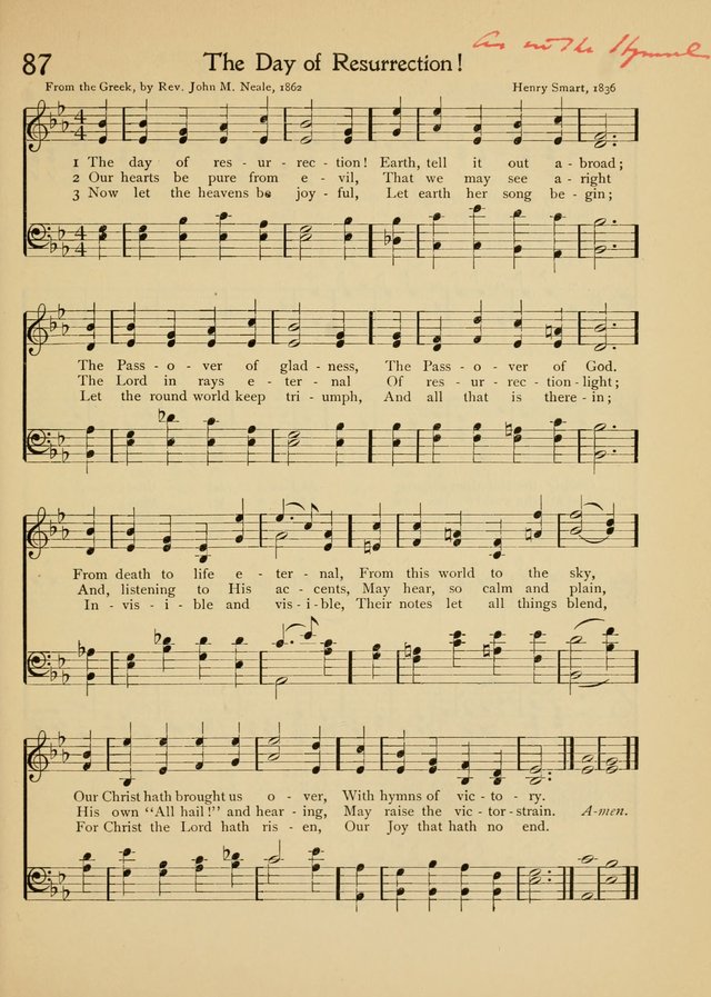 The School Hymnal page 96