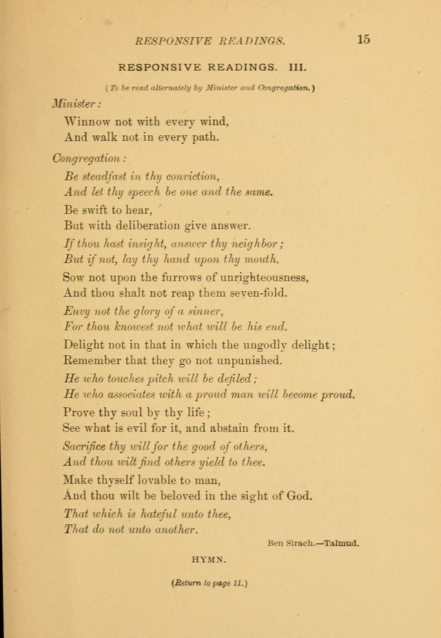 The Service Hymnal with an introductory service page 16