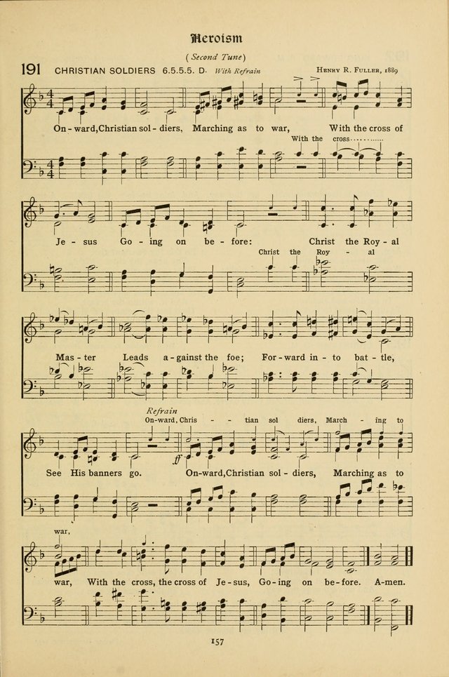 The School Hymnal: a book of worship for young people page 157