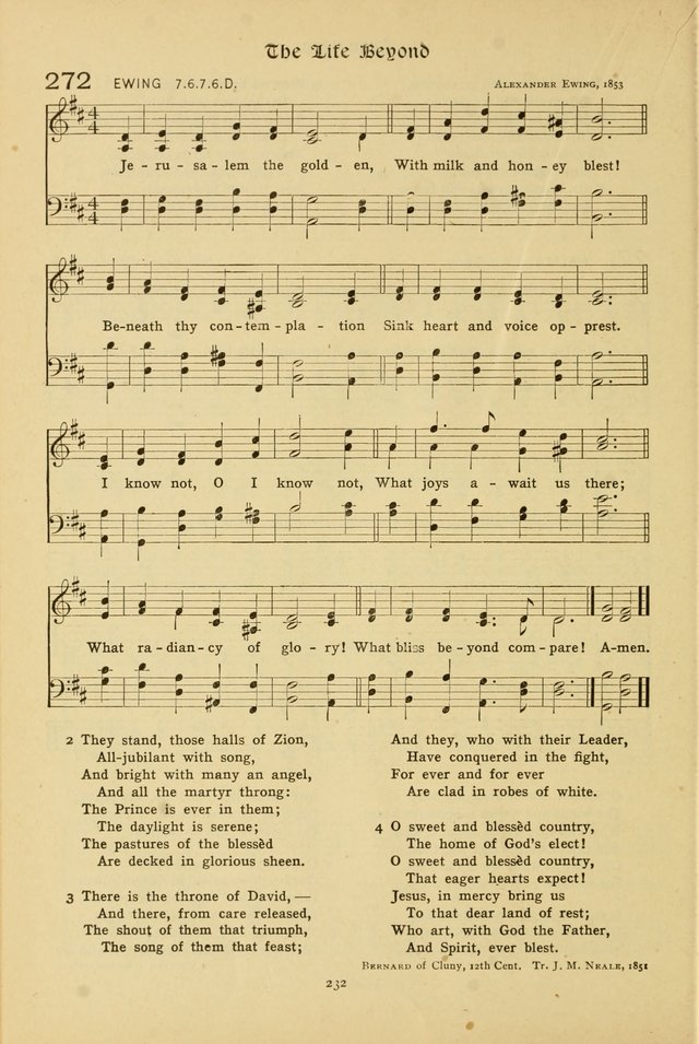 The School Hymnal: a book of worship for young people page 232