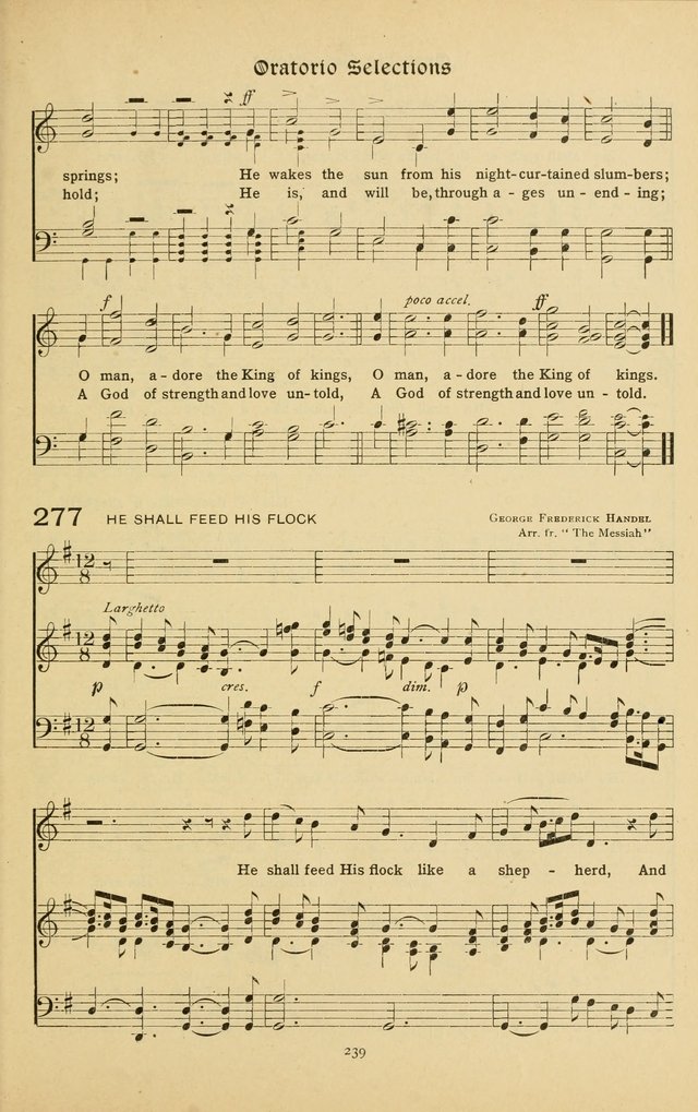The School Hymnal: a book of worship for young people page 239