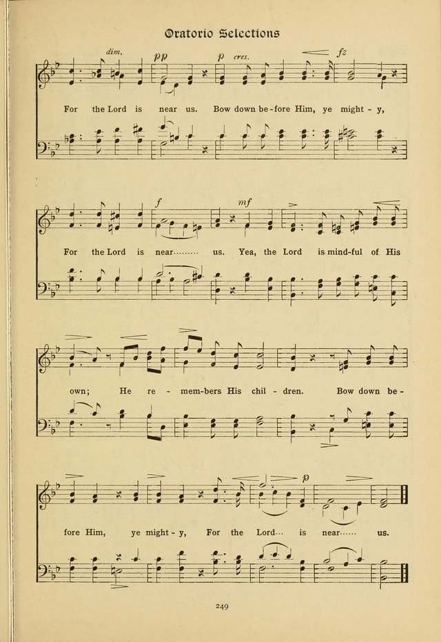 The School Hymnal: a book of worship for young people page 249