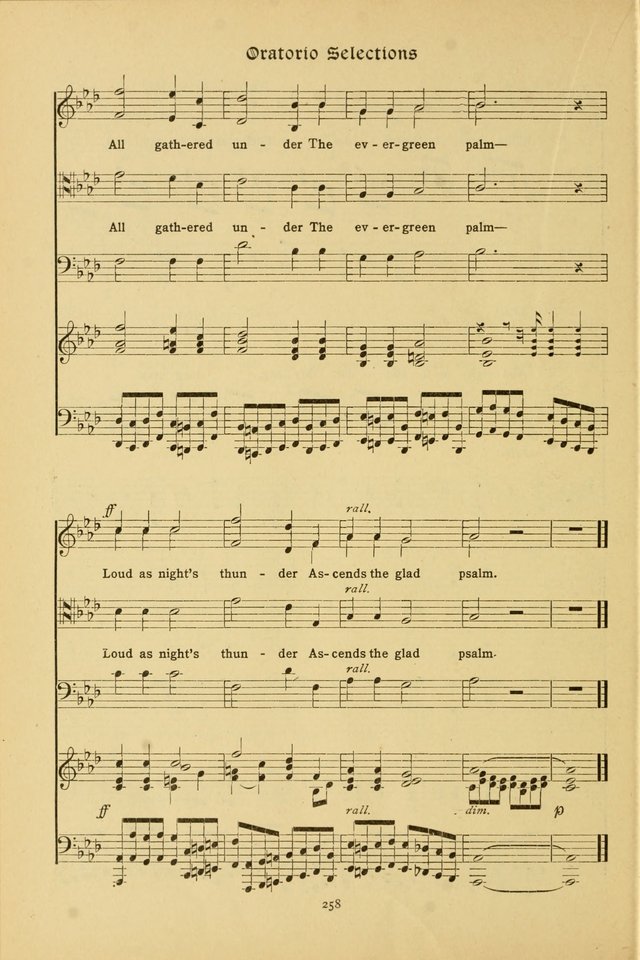 The School Hymnal: a book of worship for young people page 258
