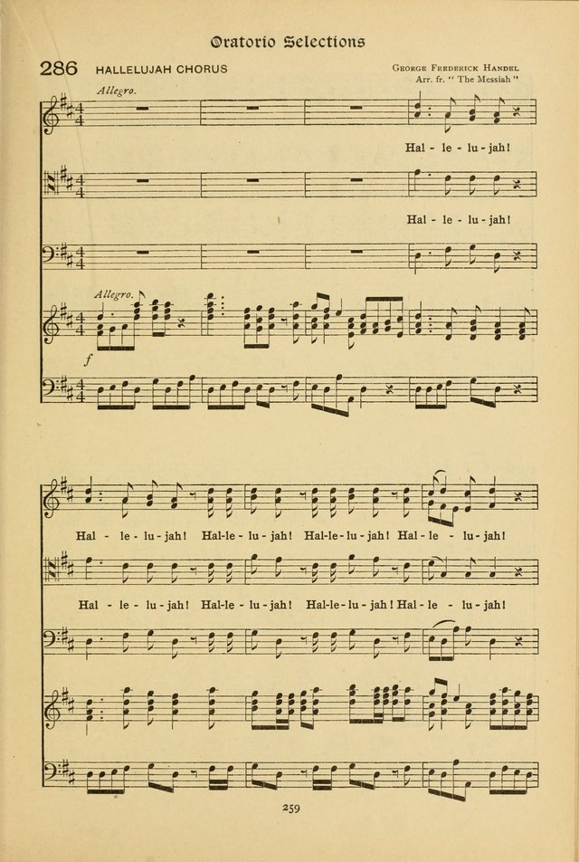 The School Hymnal: a book of worship for young people page 259
