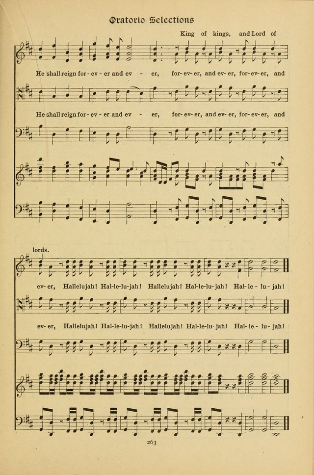 The School Hymnal: a book of worship for young people page 263