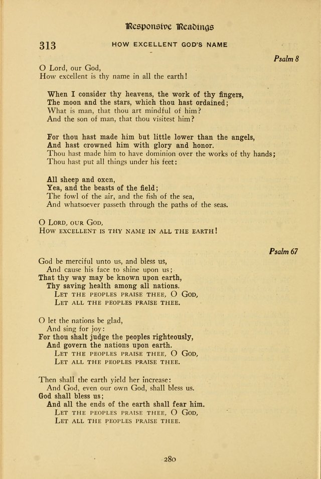 The School Hymnal: a book of worship for young people page 280
