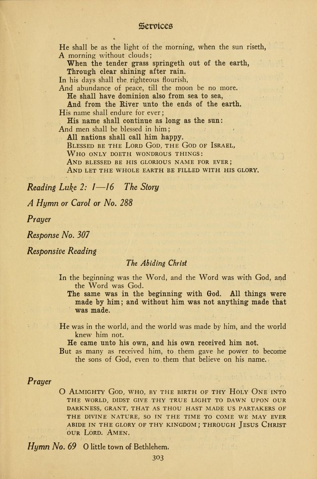 The School Hymnal: a book of worship for young people page 303