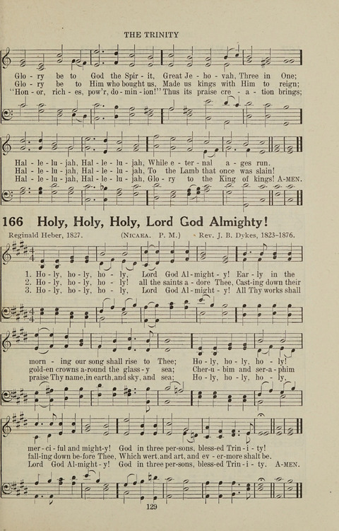 Service Hymnal: with responsive readings, appropriate for all Protestant religious activities page 121