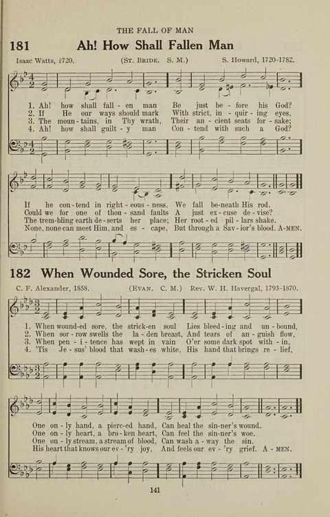 Service Hymnal: with responsive readings, appropriate for all Protestant religious activities page 133