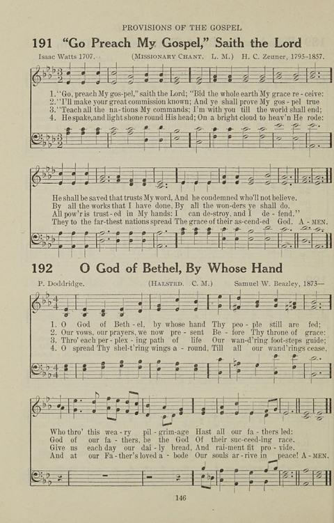 Service Hymnal: with responsive readings, appropriate for all Protestant religious activities page 138