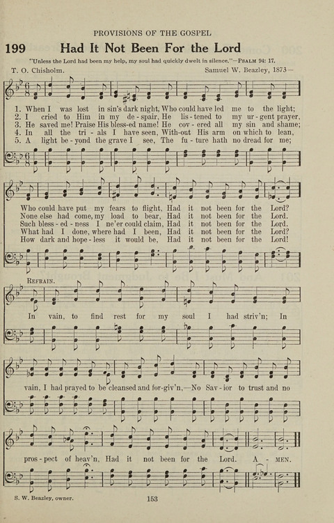 Service Hymnal: with responsive readings, appropriate for all Protestant religious activities page 145