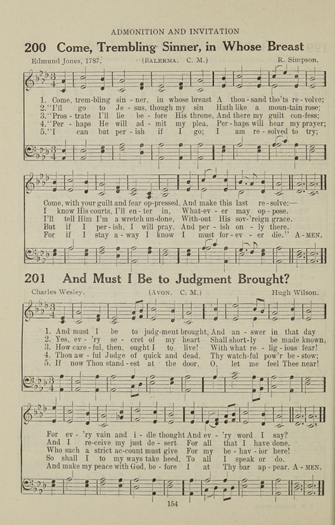 Service Hymnal: with responsive readings, appropriate for all Protestant religious activities page 146