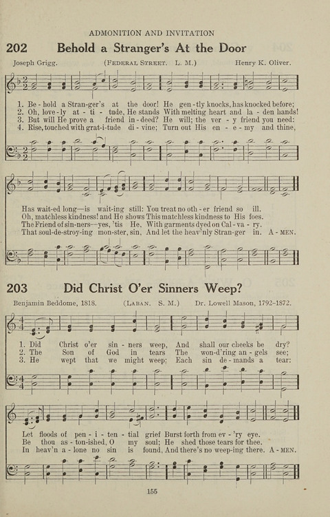 Service Hymnal: with responsive readings, appropriate for all Protestant religious activities page 147