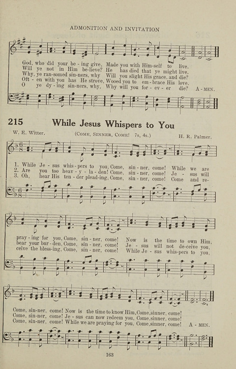 Service Hymnal: with responsive readings, appropriate for all Protestant religious activities page 155