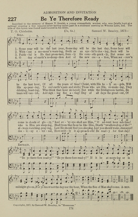 Service Hymnal: with responsive readings, appropriate for all Protestant religious activities page 166