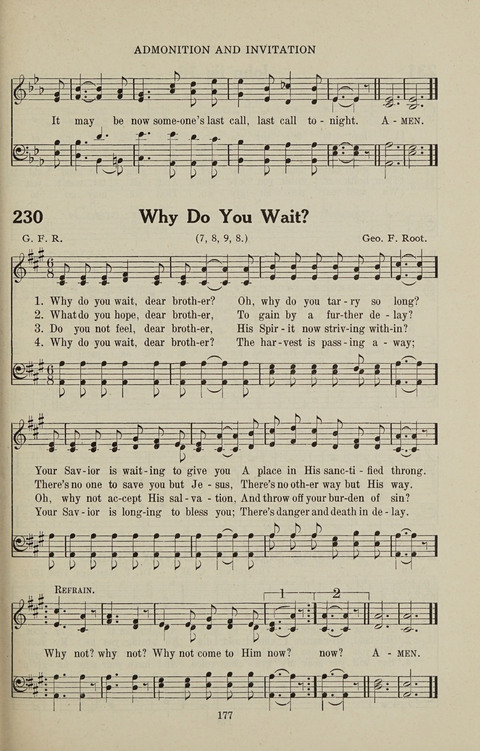 Service Hymnal: with responsive readings, appropriate for all Protestant religious activities page 169