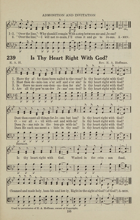 Service Hymnal: with responsive readings, appropriate for all Protestant religious activities page 177