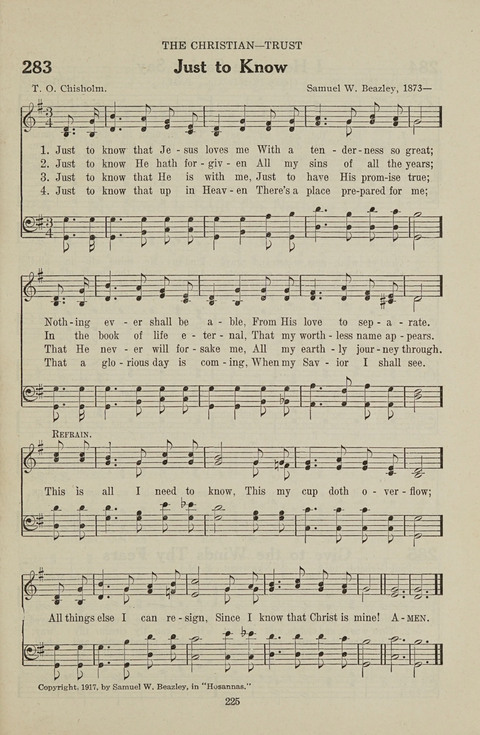 Service Hymnal: with responsive readings, appropriate for all Protestant religious activities page 217