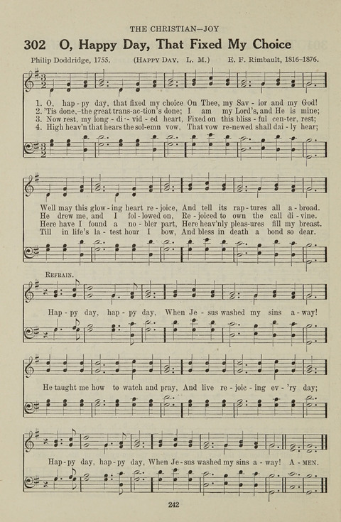 Service Hymnal: with responsive readings, appropriate for all Protestant religious activities page 234