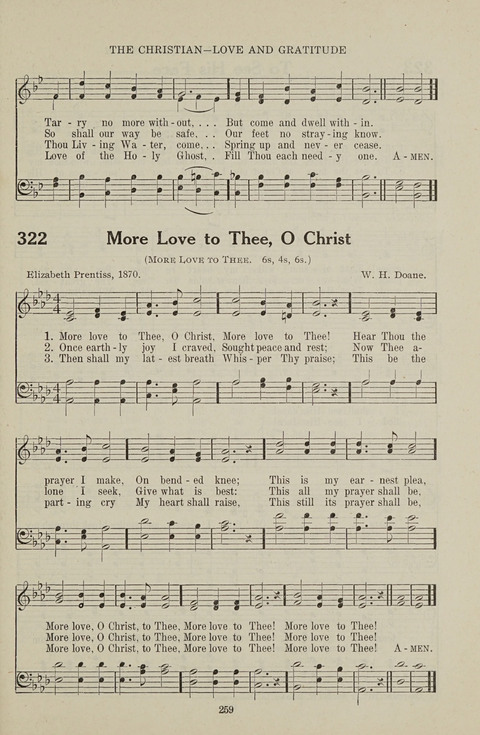 Service Hymnal: with responsive readings, appropriate for all Protestant religious activities page 251